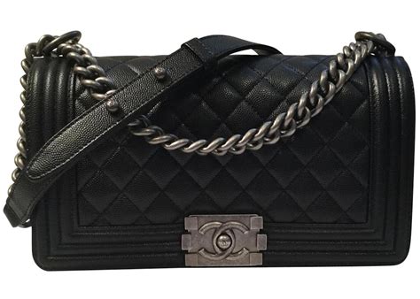 chanel boy medium grey caviar|The Ultimate Guide to the Chanel Boy Bag .